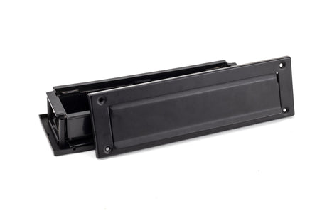 From The Anvil - Matt Black Traditional Letterbox | Sku. 49593 | Trade Door Handles.
