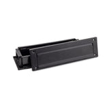 From The Anvil - Matt Black Traditional Letterbox | Sku. 49593 | Trade Door Handles.