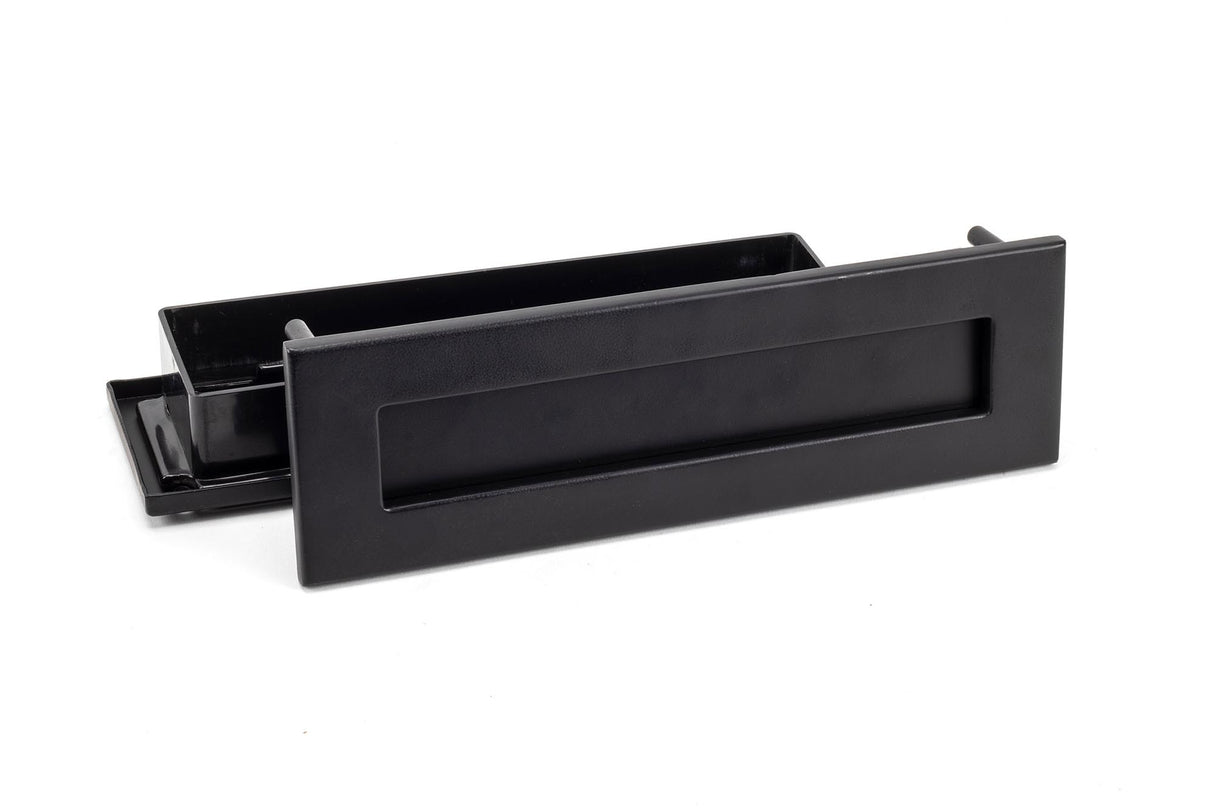 From The Anvil - Matt Black Traditional Letterbox | Sku. 49593 | Trade Door Handles.