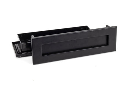 From The Anvil - Matt Black Traditional Letterbox | Sku. 49593 | Trade Door Handles.