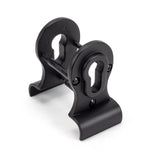 From The Anvil - Matt Black 50mm Euro Door Pull (Back to Back fixing) | Sku. 49597 | Trade Door Handles.