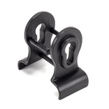 From The Anvil - Matt Black 50mm Euro Door Pull (Back to Back fixing) | Sku. 49597 | Trade Door Handles.
