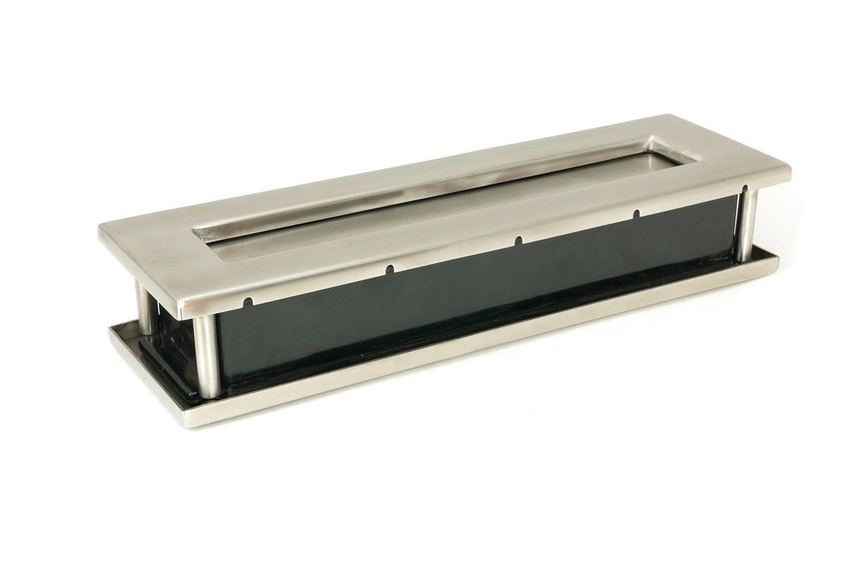 From The Anvil - Satin Marine SS (316) Traditional Letterbox | Sku. 49598 | Trade Door Handles.