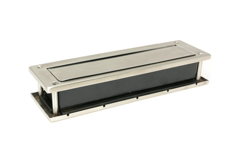 From The Anvil - Satin Marine SS (316) Traditional Letterbox | Sku. 49598 | Trade Door Handles.