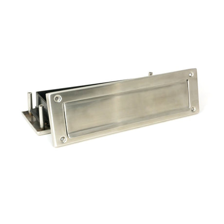 From The Anvil - Satin Marine SS (316) Traditional Letterbox | Sku. 49598 | Trade Door Handles.