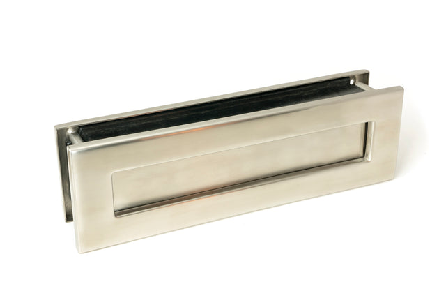 From The Anvil - Satin Marine SS (316) Traditional Letterbox | Sku. 49598 | Trade Door Handles.