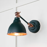 From The Anvil - Smooth Copper Brindley Wall Light in Dingle | Sku. 49714SDI | Trade Door Handles.