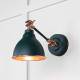 From The Anvil - Smooth Copper Brindley Wall Light in Dingle | Sku. 49714SDI | Trade Door Handles.