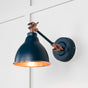 From The Anvil - Smooth Copper Brindley Wall Light in Dusk | Sku. 49714SDU | Trade Door Handles.