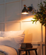 From The Anvil - Smooth Copper Brindley Wall Light in Heath | Sku. 49714SH | Trade Door Handles.