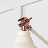 From The Anvil - Smooth Copper Brindley Wall Light in Teasel | Sku. 49714STE | Trade Door Handles.