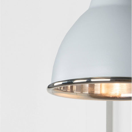 From The Anvil - Smooth Nickel Brindley Wall Light in Birch | Sku. 49715SBI | Trade Door Handles.