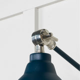 From The Anvil - Smooth Nickel Brindley Wall Light in Dusk | Sku. 49715SDU | Trade Door Handles.