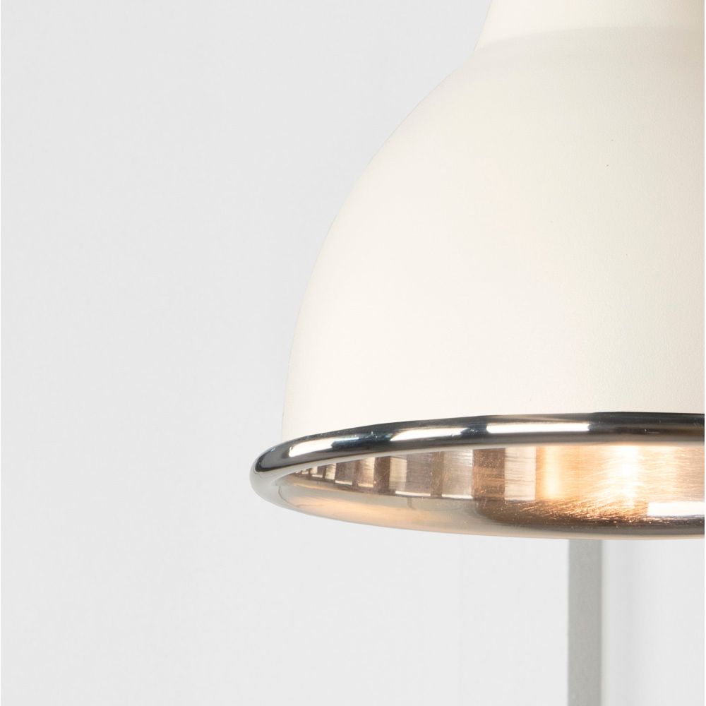 From The Anvil - Smooth Nickel Brindley Wall Light in Teasel | Sku. 49715STE | Trade Door Handles.