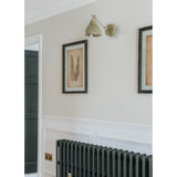 From The Anvil - Smooth Nickel Brindley Wall Light in Tump | Sku. 49715STU | Trade Door Handles.