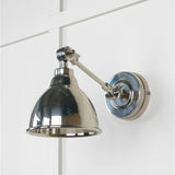 From The Anvil - Smooth Nickel Brindley Wall Light | Sku. 49715 | Trade Door Handles.