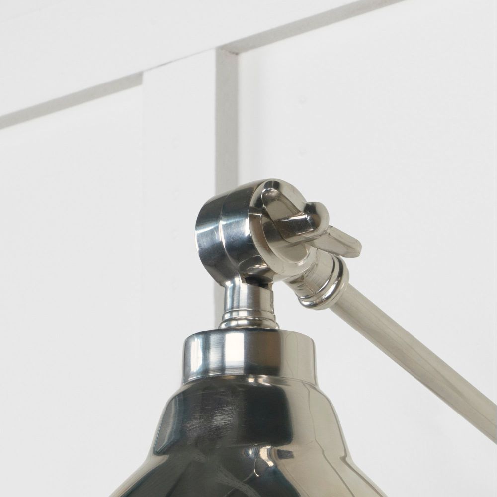 From The Anvil - Smooth Nickel Brindley Wall Light | Sku. 49715 | Trade Door Handles.
