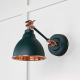 From The Anvil - Hammered Copper Brindley Wall Light in Dingle | Sku. 49717SDI | Trade Door Handles.