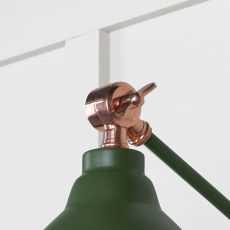 From The Anvil - Hammered Copper Brindley Wall Light in Heath | Sku. 49717SH | Trade Door Handles.