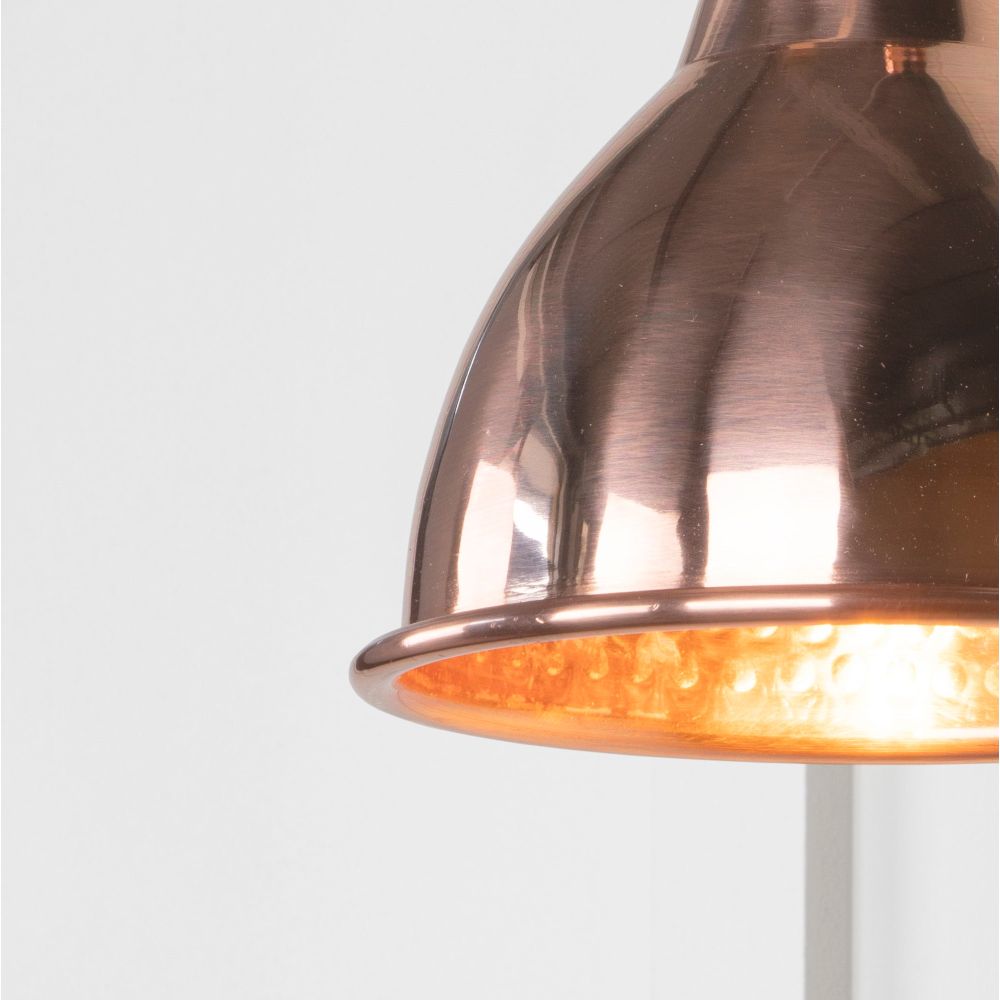 From The Anvil - Hammered Copper Brindley Wall Light | Sku. 49717 | Trade Door Handles.