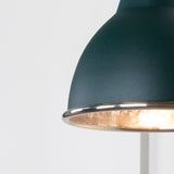 From The Anvil - Hammered Nickel Brindley Wall Light in Dingle | Sku. 49718SDI | Trade Door Handles.
