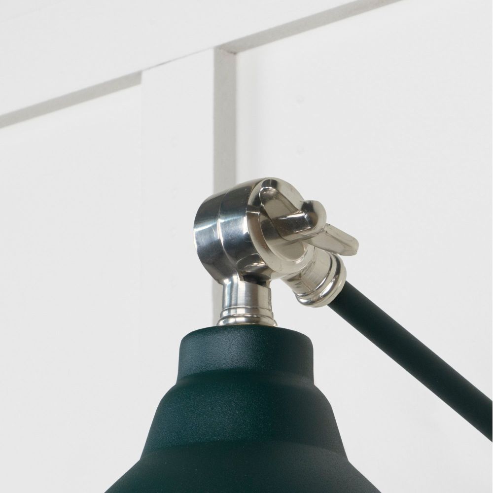 From The Anvil - Hammered Nickel Brindley Wall Light in Dingle | Sku. 49718SDI | Trade Door Handles.