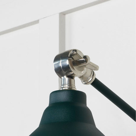 From The Anvil - Hammered Nickel Brindley Wall Light in Dingle | Sku. 49718SDI | Trade Door Handles.