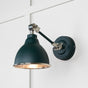 From The Anvil - Hammered Nickel Brindley Wall Light in Dingle | Sku. 49718SDI | Trade Door Handles.