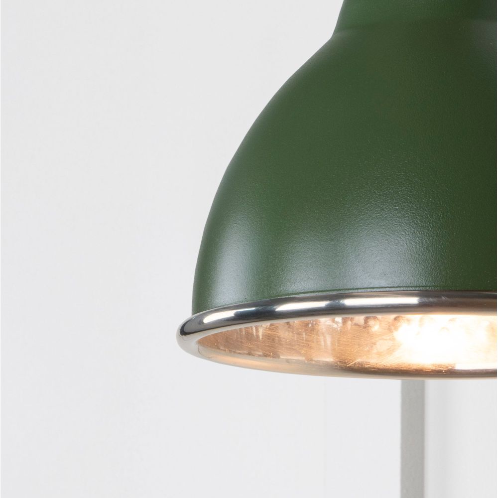 From The Anvil - Hammered Nickel Brindley Wall Light in Heath | Sku. 49718SH | Trade Door Handles.