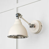 From The Anvil - Hammered Nickel Brindley Wall Light in Teasel | Sku. 49718STE | Trade Door Handles.