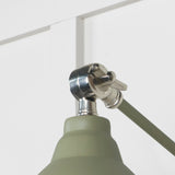 From The Anvil - Hammered Nickel Brindley Wall Light in Tump | Sku. 49718STU | Trade Door Handles.