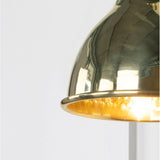 From The Anvil - Hammered Brass Brindley Wall Light | Sku. 49719 | Trade Door Handles.