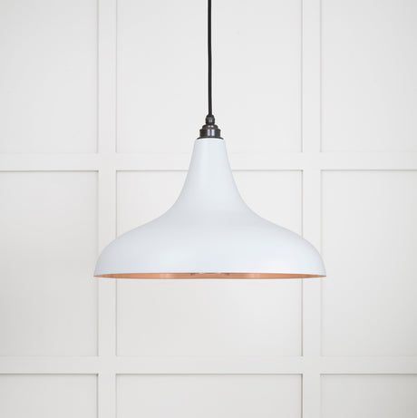 From The Anvil - Smooth Copper Frankley Pendant in Birch | Sku. 49720SBI | Trade Door Handles.