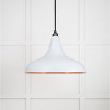 From The Anvil - Smooth Copper Frankley Pendant in Birch | Sku. 49720SBI | Trade Door Handles.