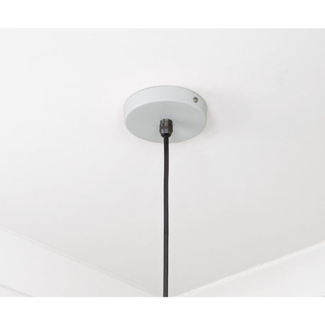 From The Anvil - Smooth Copper Frankley Pendant in Birch | Sku. 49720SBI | Trade Door Handles.