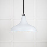 From The Anvil - Smooth Copper Frankley Pendant in Birch | Sku. 49720SBI | Trade Door Handles.