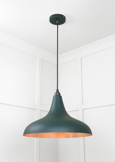 From The Anvil - Smooth Copper Frankley Pendant in Dingle | Sku. 49720SDI | Trade Door Handles.