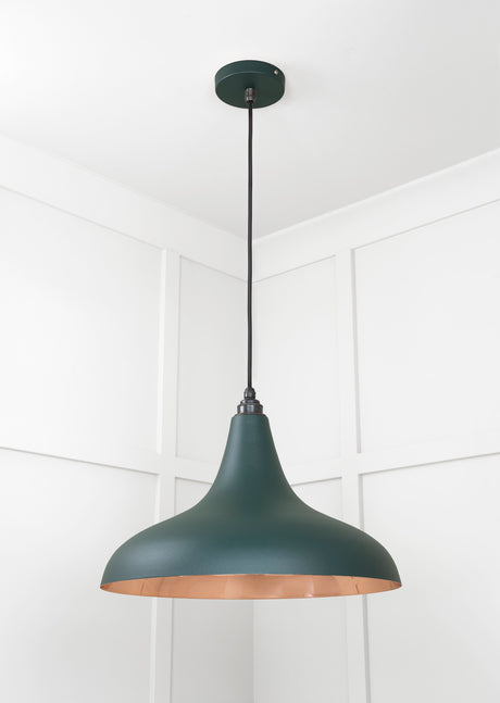 From The Anvil - Smooth Copper Frankley Pendant in Dingle | Sku. 49720SDI | Trade Door Handles.