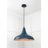 From The Anvil - Smooth Copper Frankley Pendant in Dusk | Sku. 49720SDU | Trade Door Handles.