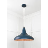 From The Anvil - Smooth Copper Frankley Pendant in Dusk | Sku. 49720SDU | Trade Door Handles.