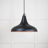 From The Anvil - Smooth Copper Frankley Pendant in Elan Black | Sku. 49720SEB | Trade Door Handles.