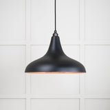 From The Anvil - Smooth Copper Frankley Pendant in Elan Black | Sku. 49720SEB | Trade Door Handles.
