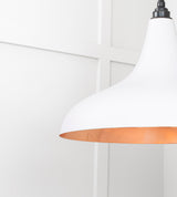 From The Anvil - Smooth Copper Frankley Pendant in Flock | Sku. 49720SF | Trade Door Handles.