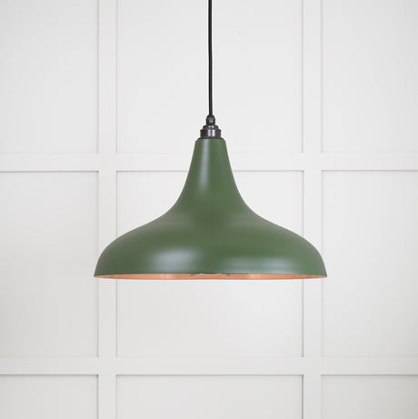 From The Anvil - Smooth Copper Frankley Pendant in Heath | Sku. 49720SH | Trade Door Handles.