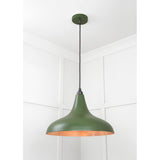 From The Anvil - Smooth Copper Frankley Pendant in Heath | Sku. 49720SH | Trade Door Handles.