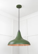 From The Anvil - Smooth Copper Frankley Pendant in Heath | Sku. 49720SH | Trade Door Handles.