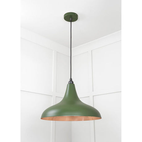 From The Anvil - Smooth Copper Frankley Pendant in Heath | Sku. 49720SH | Trade Door Handles.