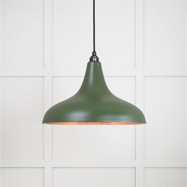 From The Anvil - Smooth Copper Frankley Pendant in Heath | Sku. 49720SH | Trade Door Handles.