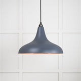 From The Anvil - Smooth Copper Frankley Pendant in Slate | Sku. 49720SSL | Trade Door Handles.