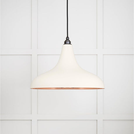From The Anvil - Smooth Copper Frankley Pendant in Teasel | Sku. 49720STE | Trade Door Handles.
